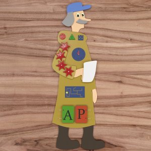 Бизиборд «Почтальон Печкин» - fgospostavki.ru - Москва