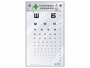 Интерактивный стенд "Таблица Сивцева" - fgospostavki.ru - Москва