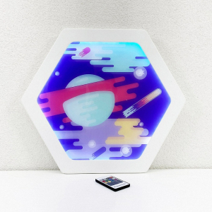 Декоративная тактильная панель с подсветкой - «Сатурн» - fgospostavki.ru - Москва