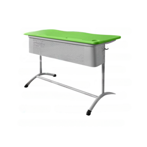 Школьный двухместный стол с перфорированным экраном - fgospostavki.ru - Москва