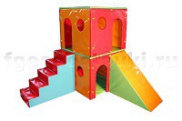 Домик игровой двухэтажный (комплект) - fgospostavki.ru - Москва