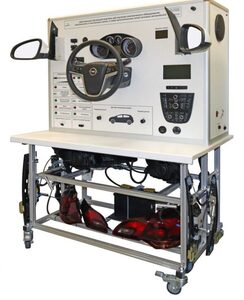 Действующий обучающий комплекс для изучения электрического оборудования, электрических и электронных цепей, а также мультиплексных сетей легковых автомобилей  - fgospostavki.ru - Москва