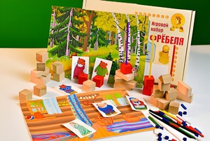 Игровой набор Фребеля "Три медведя" (серия "Сказочный мир". Выпуск 2) - fgospostavki.ru - Москва