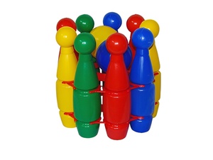 Кегли (9 штук, 2 мяча) - fgospostavki.ru - Москва