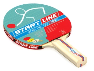 Ракетка для настольного тенниса start line level 100 прямая control - fgospostavki.ru - Москва