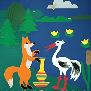 Пособие для слабовидящих детей - Театр-сказка "Лиса и журавль" - fgospostavki.ru - Москва