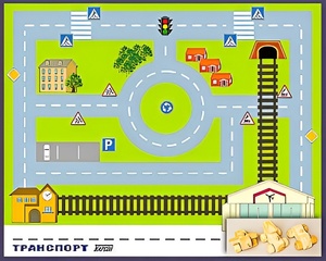 Игровой набор "Транспорт" - fgospostavki.ru - Москва