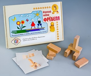 Игровой набор Фребеля "Кирпичики" (серия "Эксперимент") - fgospostavki.ru - Москва