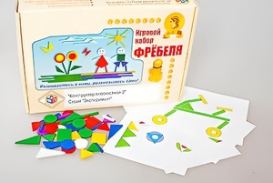 Игровой набор Фребеля "Конструктор плоскостной-2" (Серия "Эксперимент") - fgospostavki.ru - Москва