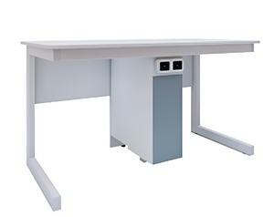 Стол ученический для кабинета физики/биологии двухместный - fgospostavki.ru - Москва