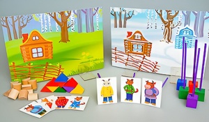 Игровой набор Фребеля "Заюшкина избушка" (серия "Сказочный мир". Выпуск 1) - fgospostavki.ru - Москва