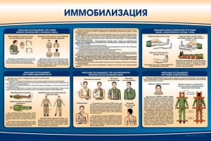 Стенд "Иммобилизация" - fgospostavki.ru - Москва