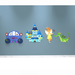 Комплект бизибордов «В сказочном королевстве» 4 в 1 - fgospostavki.ru - Москва