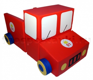 Каталка «Пожарная машина» большая - fgospostavki.ru - Москва