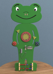 Бизиборд «Лягушонок» - fgospostavki.ru - Москва