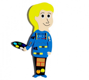 Бизиборд «Юный художник» - fgospostavki.ru - Москва