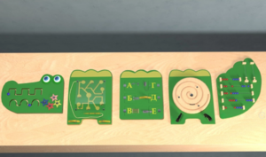 Бизиборд «Крокодил Гена» - fgospostavki.ru - Москва