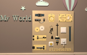 Бизиборд «Умелый малыш» - fgospostavki.ru - Москва