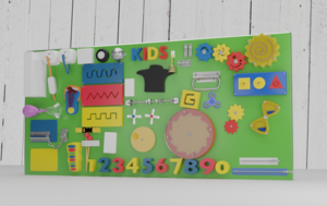 Бизиборд «Яркий день» - fgospostavki.ru - Москва