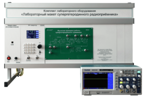 Комплект лабораторного оборудования «Лабораторный макет супергетеродинного радиоприёмника»  - fgospostavki.ru - Москва
