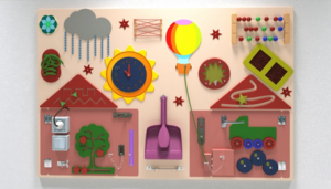 Бизиборд «Бытовые предметы» - fgospostavki.ru - Москва