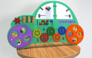 Бизипанель «Машинка» - fgospostavki.ru - Москва