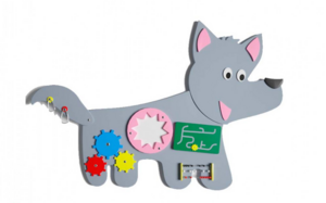 Бизиборд «Любопытный волк» - fgospostavki.ru - Москва