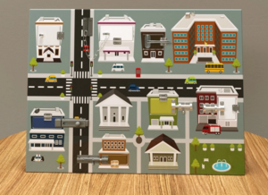 Настенная панель «Городские улицы» - fgospostavki.ru - Москва