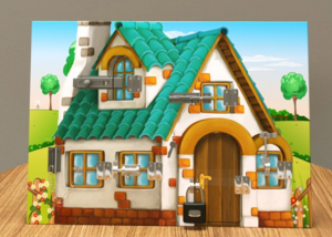 Настенная панель «Замочки» - fgospostavki.ru - Москва