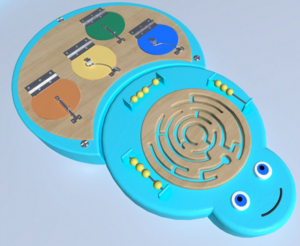 Настенный игровой элемент «Гусеница» - fgospostavki.ru - Москва