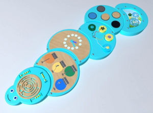 Развивающая панель «Гусеница» - fgospostavki.ru - Москва