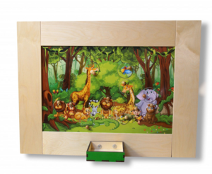 Тактильно-развивающая панель «Мир зверей» - fgospostavki.ru - Москва