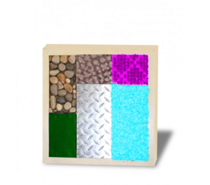 Тактильно-развивающая панель с разными текстурами - fgospostavki.ru - Москва