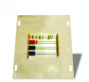 Тактильно-развивающая панель «Цветные счеты» - fgospostavki.ru - Москва