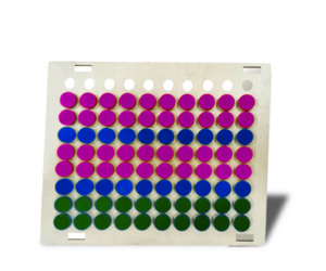 Тактильно-развивающая панель «Цветные фигурки» - fgospostavki.ru - Москва