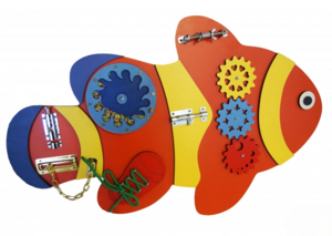 Бизиборд «Оранжевая рыбка» - fgospostavki.ru - Москва