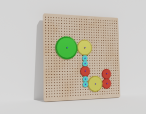 Тактильно–развивающая панель «Механика» - fgospostavki.ru - Москва