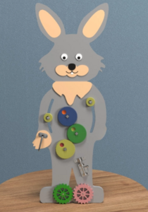 Бизиборд «Пасхальный кролик» - fgospostavki.ru - Москва