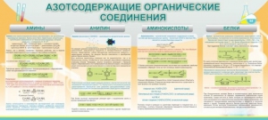 Стенд "Азотсодержащие органические соединения" - fgospostavki.ru - Москва