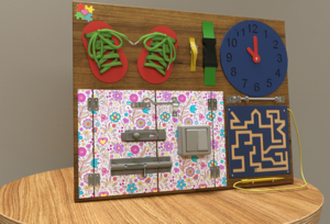 Бизиборд «Для девочек» - fgospostavki.ru - Москва