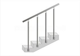 Перила для входной группы - fgospostavki.ru - Москва