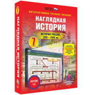 Наглядная история. История России XVII - XVIII веков. 7 класс - fgospostavki.ru - Москва
