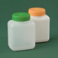 Банка прямоугольная 500 мл белая с крышкой и прокладкой - fgospostavki.ru - Москва