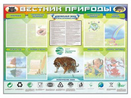 Стенд-уголок "Вестник природы" Вариант 1 - fgospostavki.ru - Москва