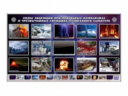 Многофункциональный интерактивный стенд-тренажер "Этапы эвакуации при природных катаклизмах и чрезвычайных ситуациях техногенного характера" - fgospostavki.ru - Москва