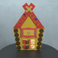 Бизиборд «Избушка» - fgospostavki.ru - Москва