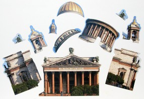 Набор магнитных карточек "Маленькие архитекторы: Исаакиевский собор" - fgospostavki.ru - Москва