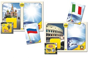 Настольно-печатная игра "Флаги стран мира 1. Европа" - fgospostavki.ru - Москва