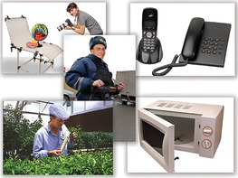 Набор предметных картинок "Бытовая техника. Профессии" (48 штук, А4, с магнитами) - fgospostavki.ru - Москва