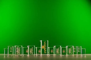 Комплект стаканов химических стеклянных (15 штук) - fgospostavki.ru - Москва